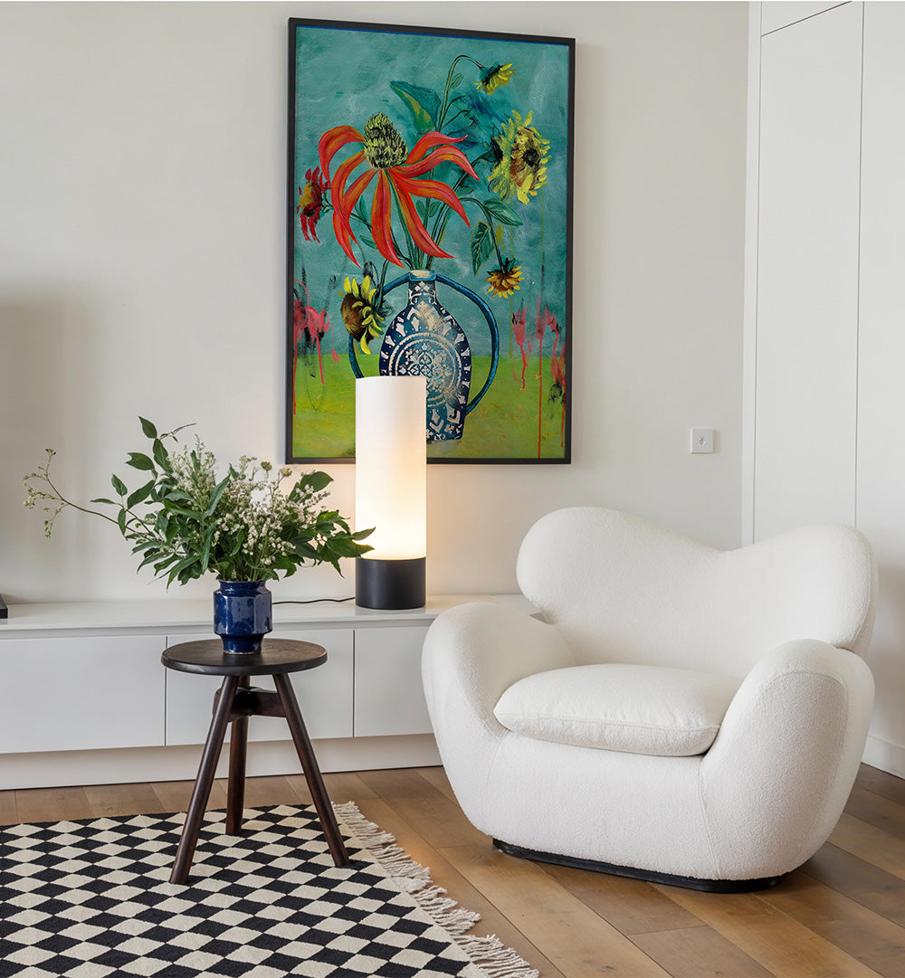 ARTWORK III , FLORAL FLOWER PAINTINGS