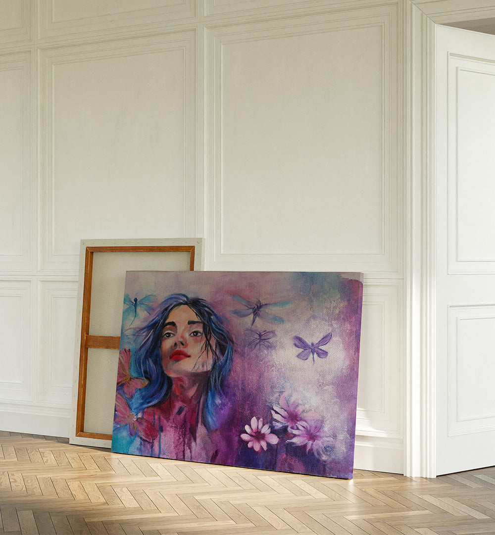 SURROUNDED BY BECOMING ,HANDEMADE ARTWORKS