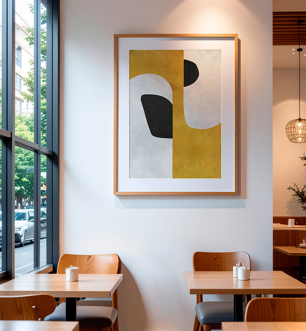 QUIET I , ABSTRACT PAINTINGS