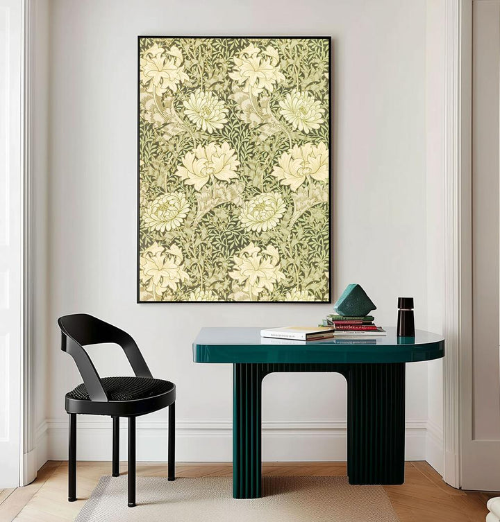 CHRYSANTHEMUM PATTERN (1877) , VINTAGE PAINTINGS