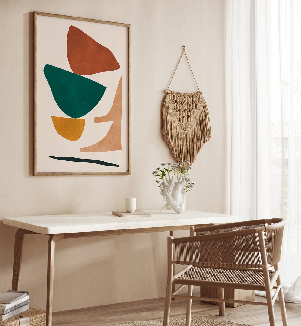 Stylish home decor featuring EXPRESSIVE IV, GEOMETRIC ART PRINTS, enhancing creativity and artistic expression.