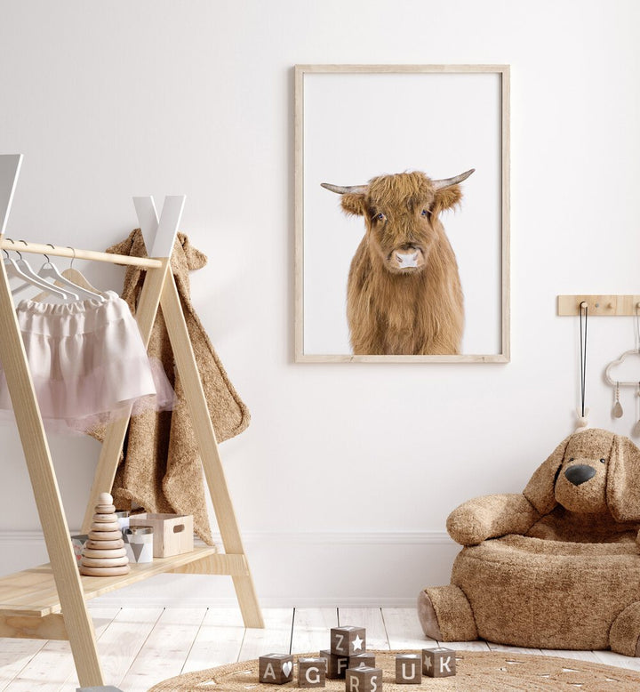 Charming BABY COW ANIMAL PAINTINGS enhance your child's space with whimsical decor and playful imagination.