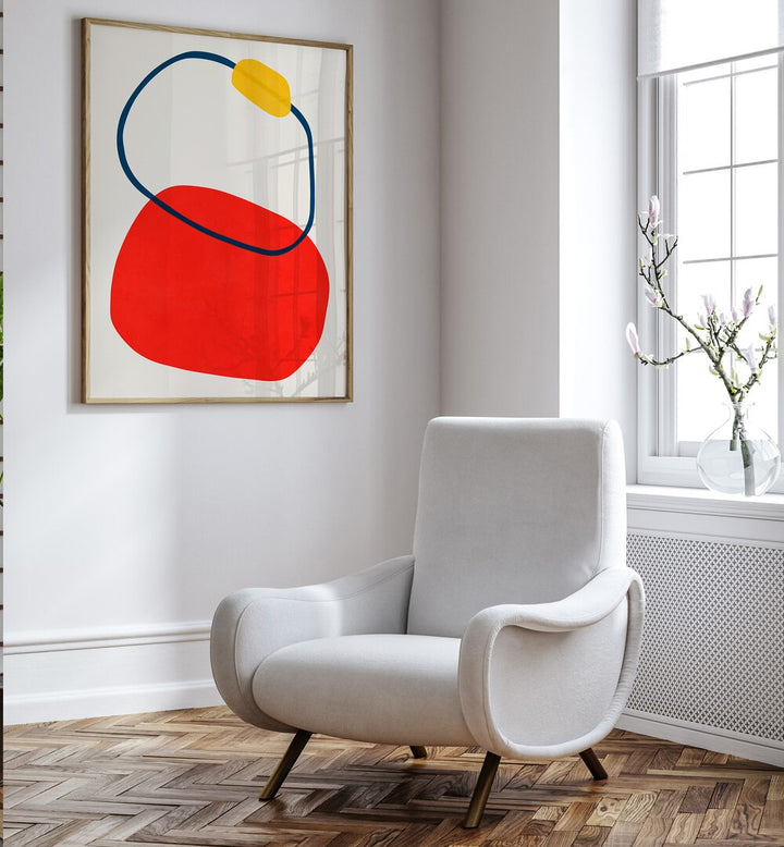 Enhance your space with ROCK OVERLAY IX, ABSTRACT PAINTINGS featuring vibrant colors and modern design.