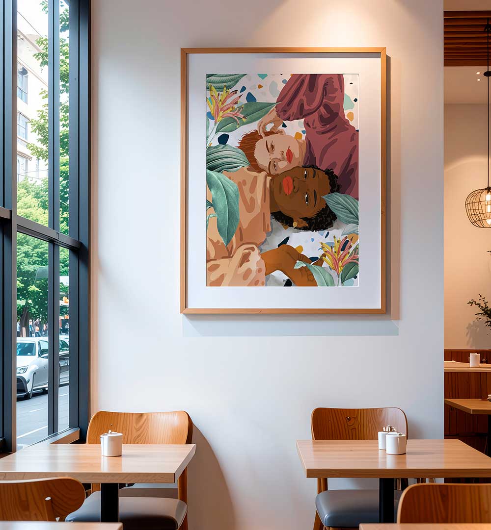 LOVE IS NOT A COLOR , PORTRAITS & FIGURATIVE ILLUSTRATIONS