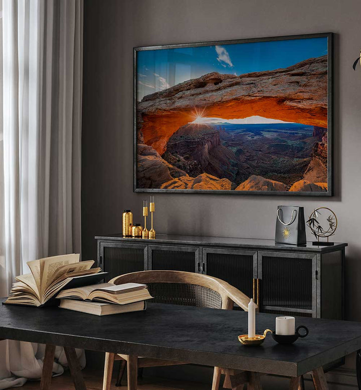 SUNRISE AT MESA ARCH , PHOTOGRAPHY PRINTS