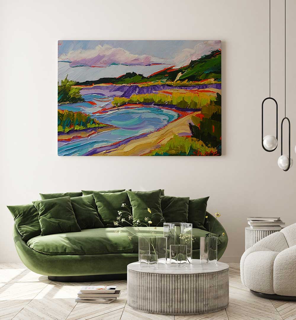CAPE COD INLET , BEACH PAINTINGS
