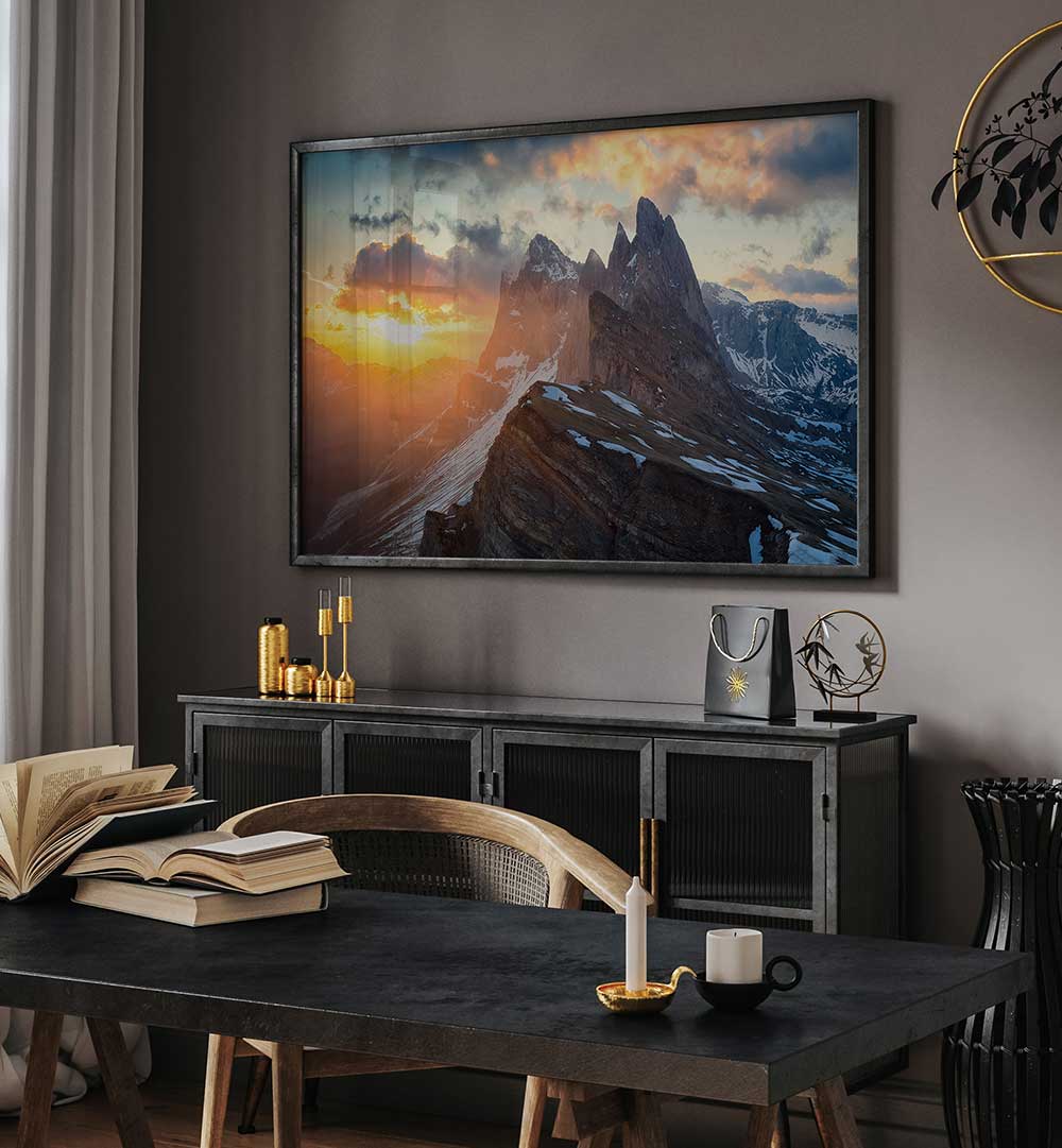 SUNRISE AT SECEDA , PHOTOGRAPHY PRINTS