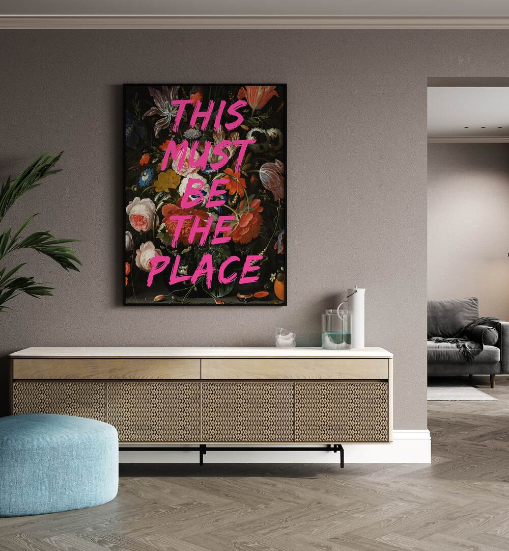 THIS MUST BE A PLACE , ALTERED ART PRINTS