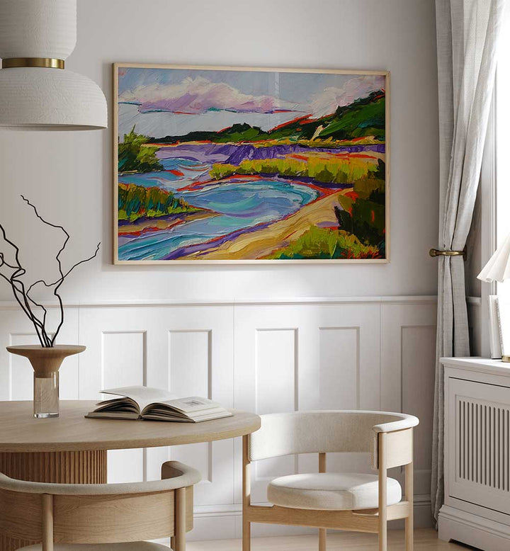 CAPE COD INLET , BEACH PAINTINGS