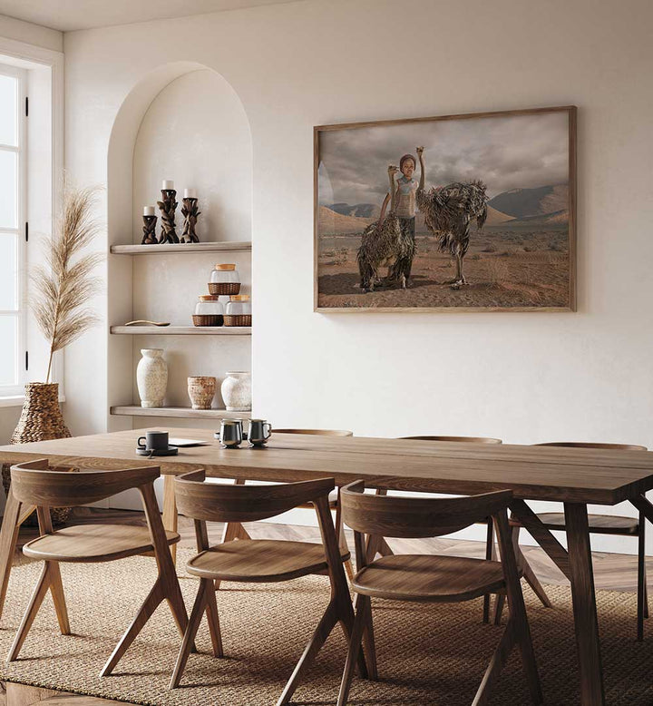 OSTRICH BOY , PHOTOGRAPHY PRINTS