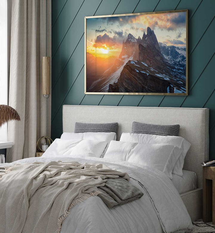 SUNRISE AT SECEDA , PHOTOGRAPHY PRINTS