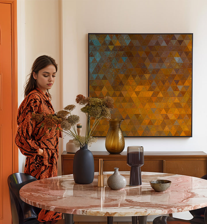 MOSAIC ENERGY ART XXVII , PATTERN ART PRINTS