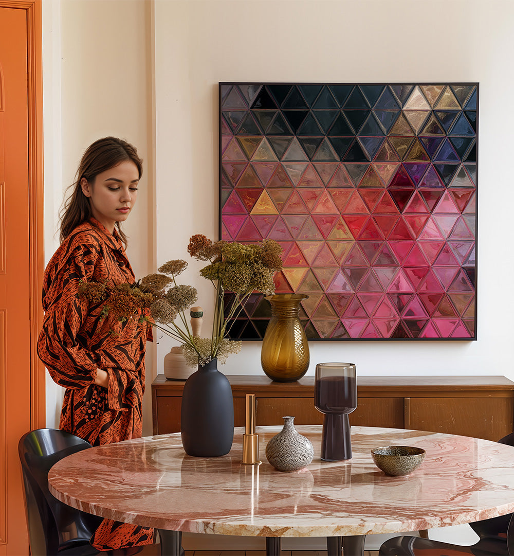 MOSAIC ENERGY ART LXVI  , PATTERN ART PRINTS