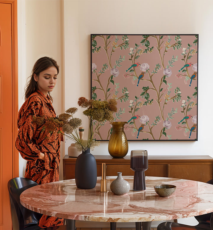 ROSEWORLD II , PATTERN ART PRINTS