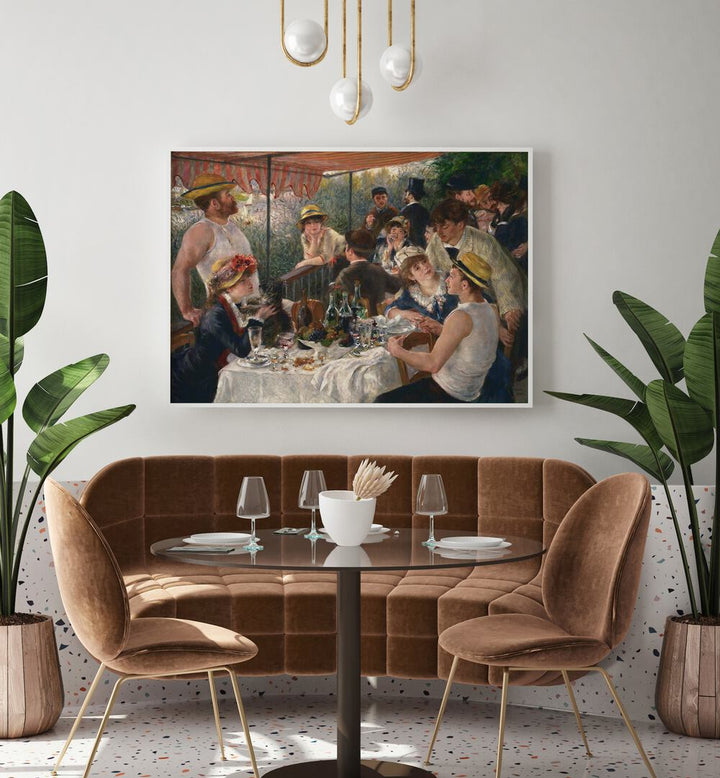 LUNCHEON OF THE BOATING PARTY (1880-1881) , VINTAGE PAINTINGS