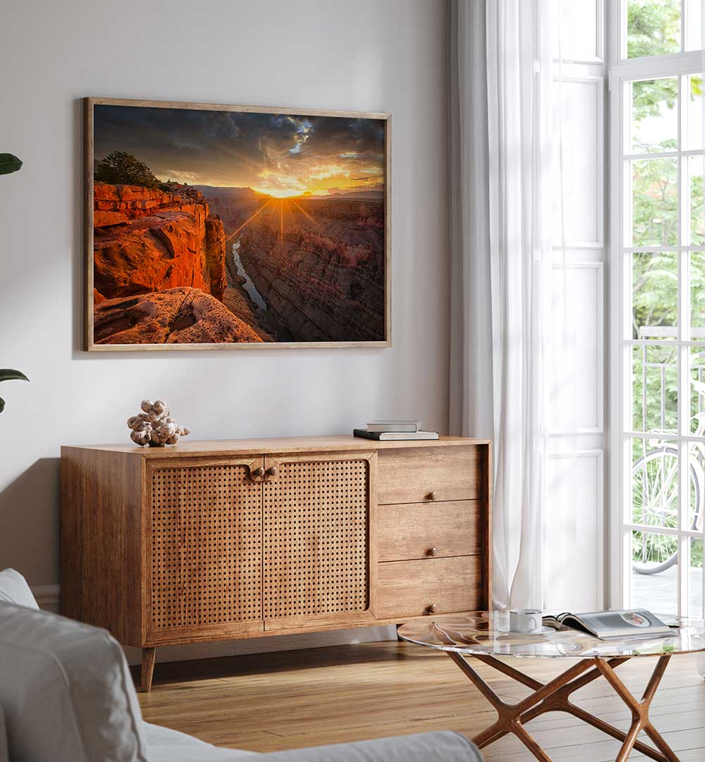 SUNRISE OVER THE GRAND CANYON , PHOTOGRAPHY PRINTS