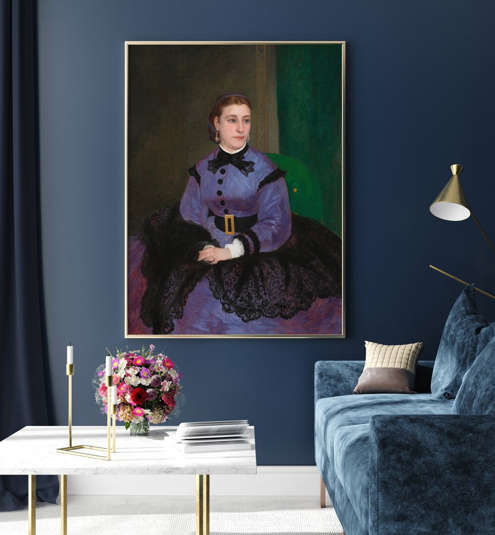 MADEMOISELLE SICOT (1865) , VINTAGE PAINTINGS