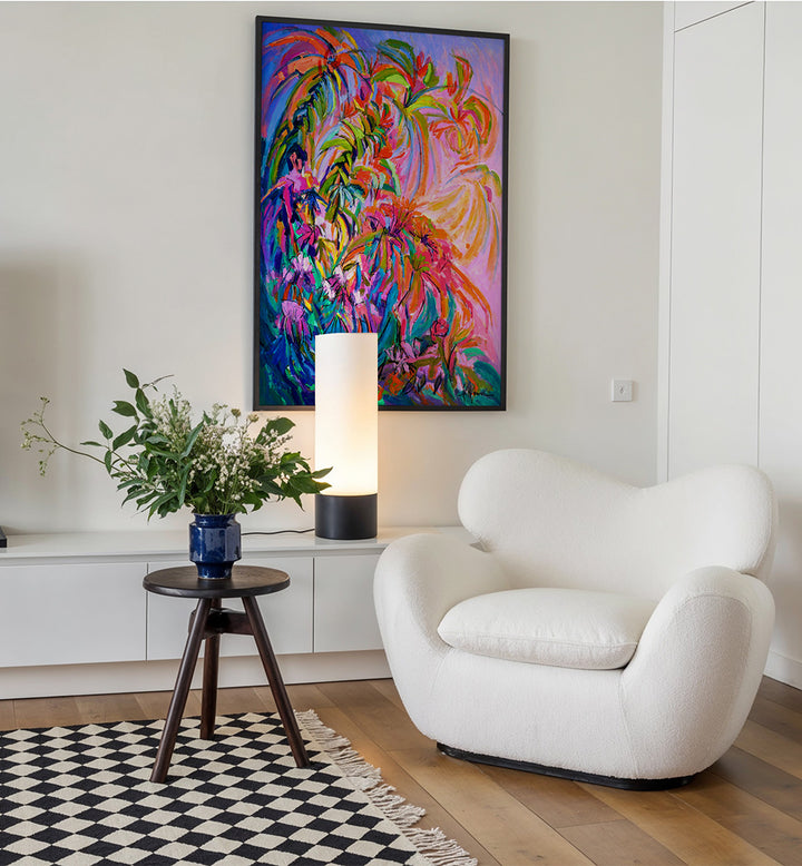 RADIANT FLORAL BALLET , ABSTRACT PAINTINGS