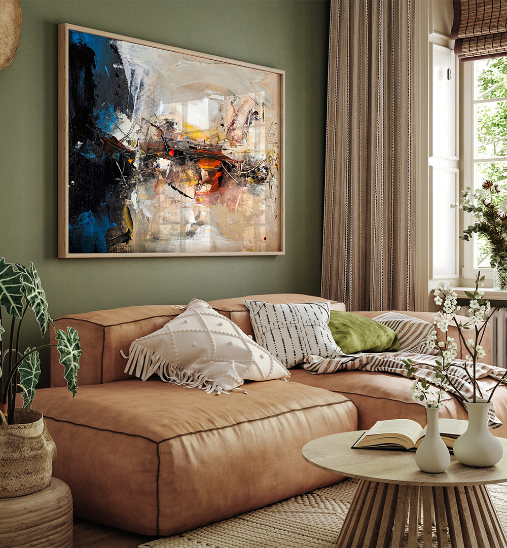OPTIMISTIC DAY , ABSTRACT PAINTINGS