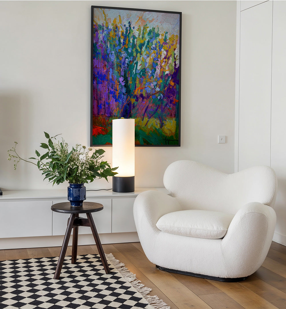 VIBRANT BLOSSOMS , ABSTRACT PAINTINGS