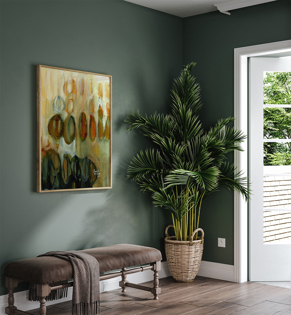 ABSTRACT GOLD II , ABSTRACT PAINTINGS