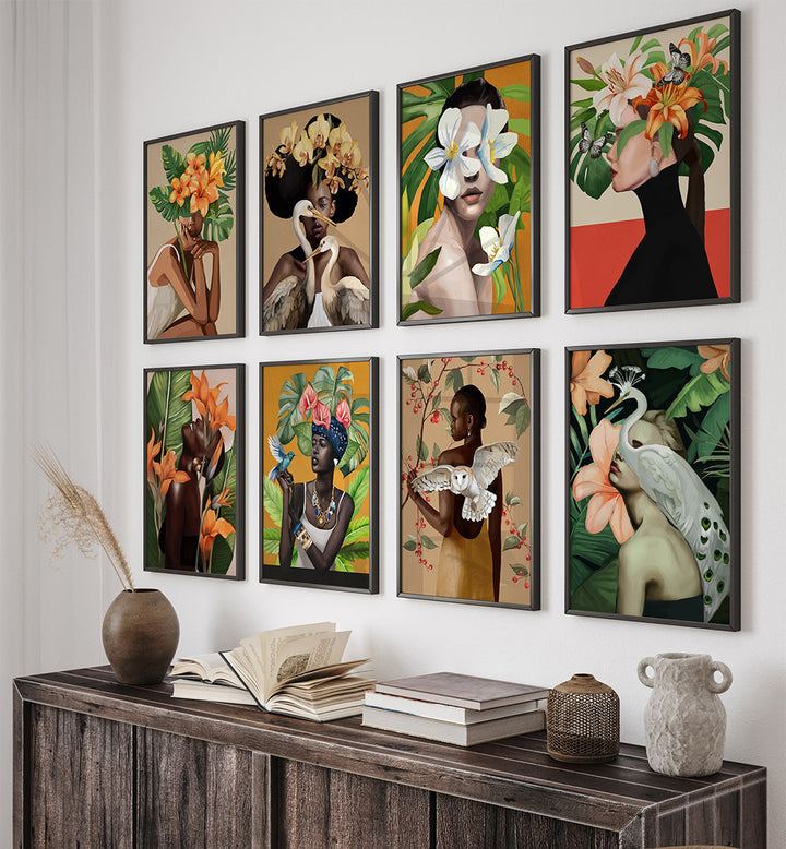 BLOOM THEORY GALLERY WALL , GALLERY WALLS & SETS