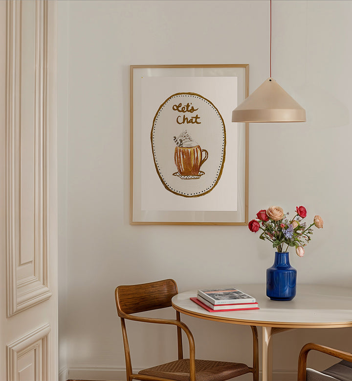 LET'S CHAT , BAR & CAFE ART