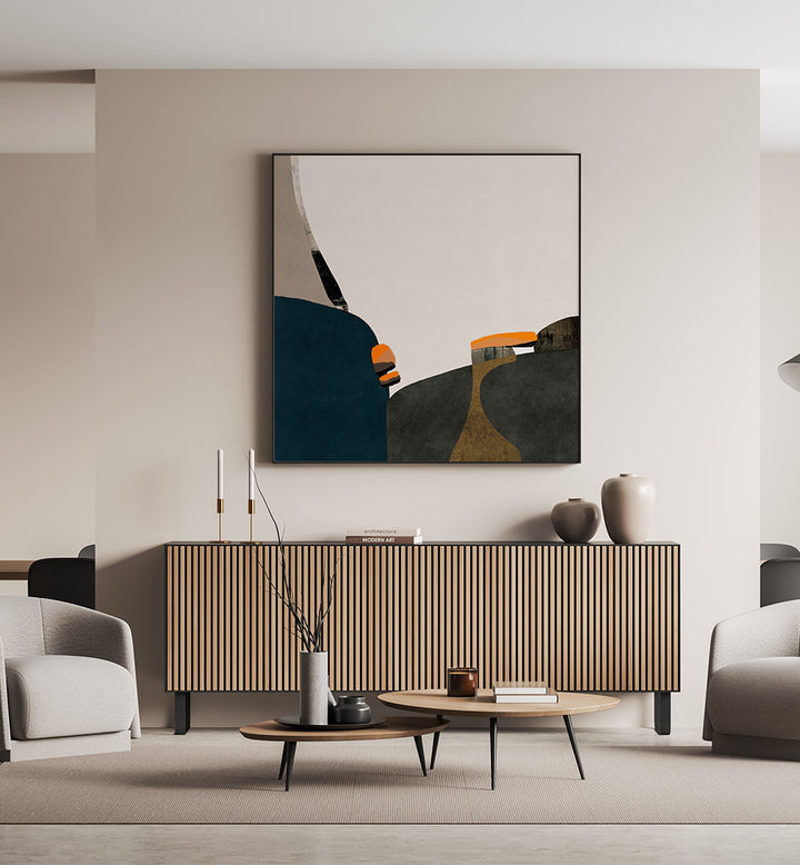 BOLD AND SERENE , ABSTRACT PAINTINGS