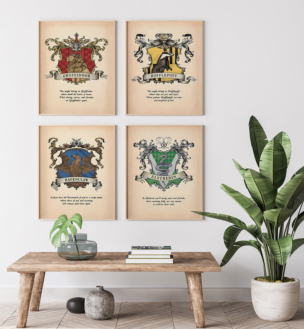WIZARDING HERITAGE GALLERY WALL , GALLERY WALLS & SETS