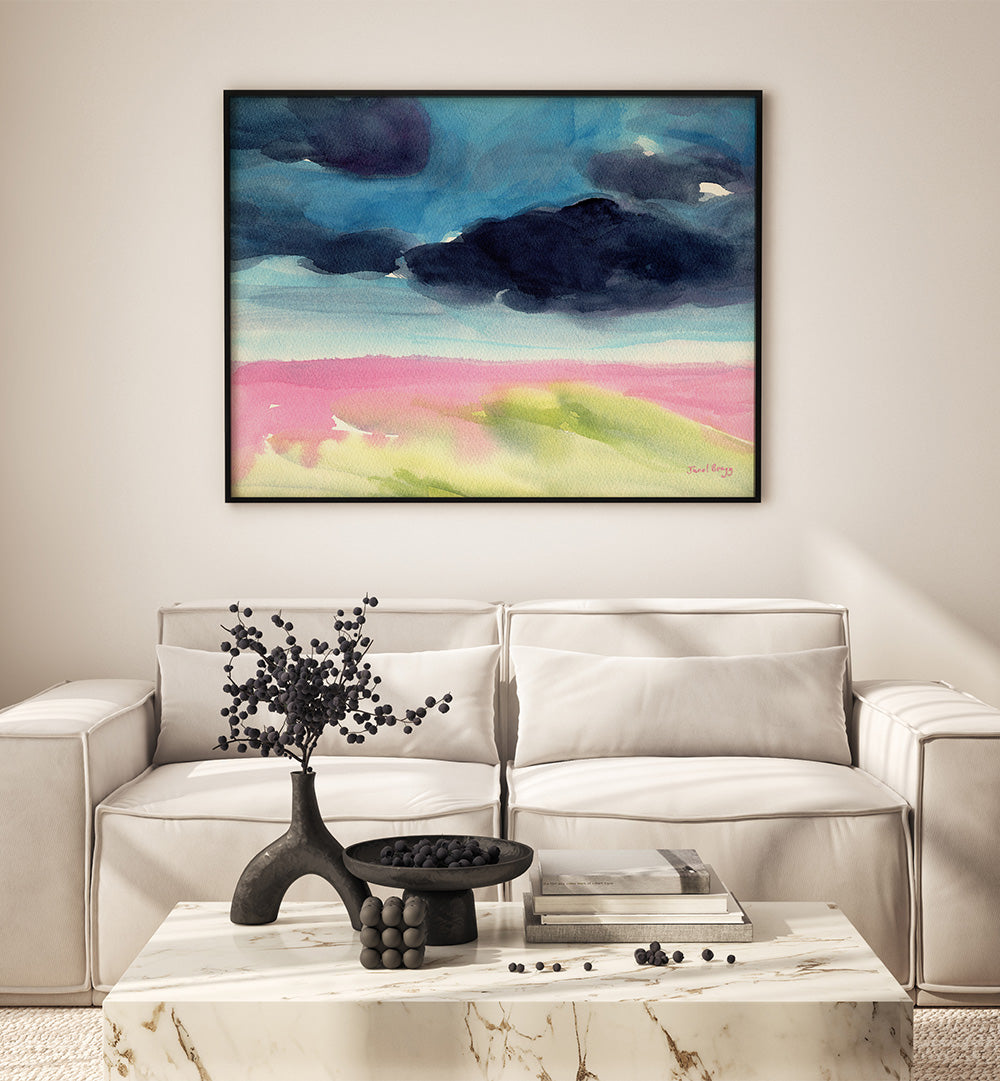 STORM BLOWING IN , ABSTRACT PAINTINGS