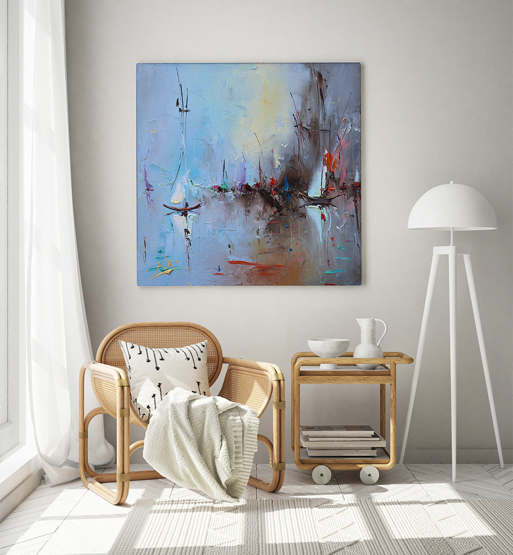 SEA KITES ,ABSTRACT PAINTINGS