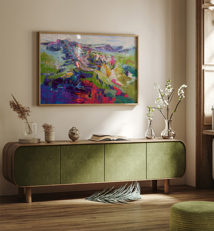 COLORFUL HORIZON , LANDSCAPE PAINTINGS