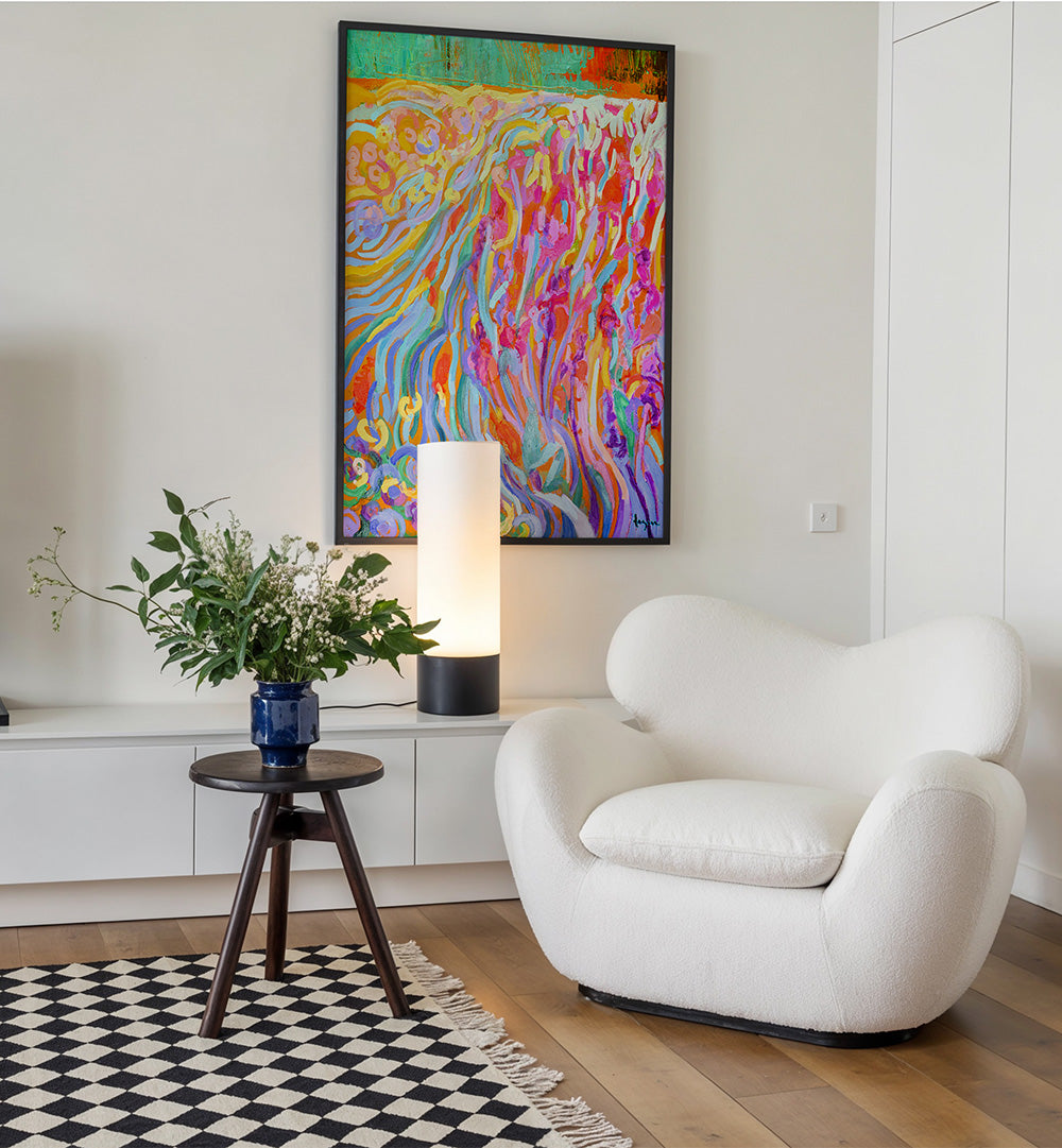 BRILLIANT BLOOM SCAPE II  , ABSTRACT PAINTINGS