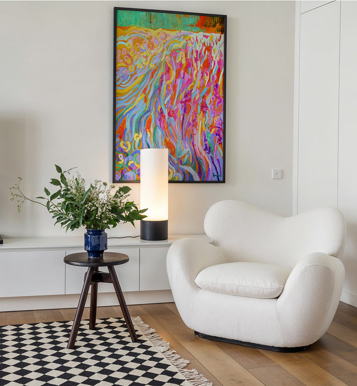 BRILLIANT BLOOM SCAPE II  , ABSTRACT PAINTINGS