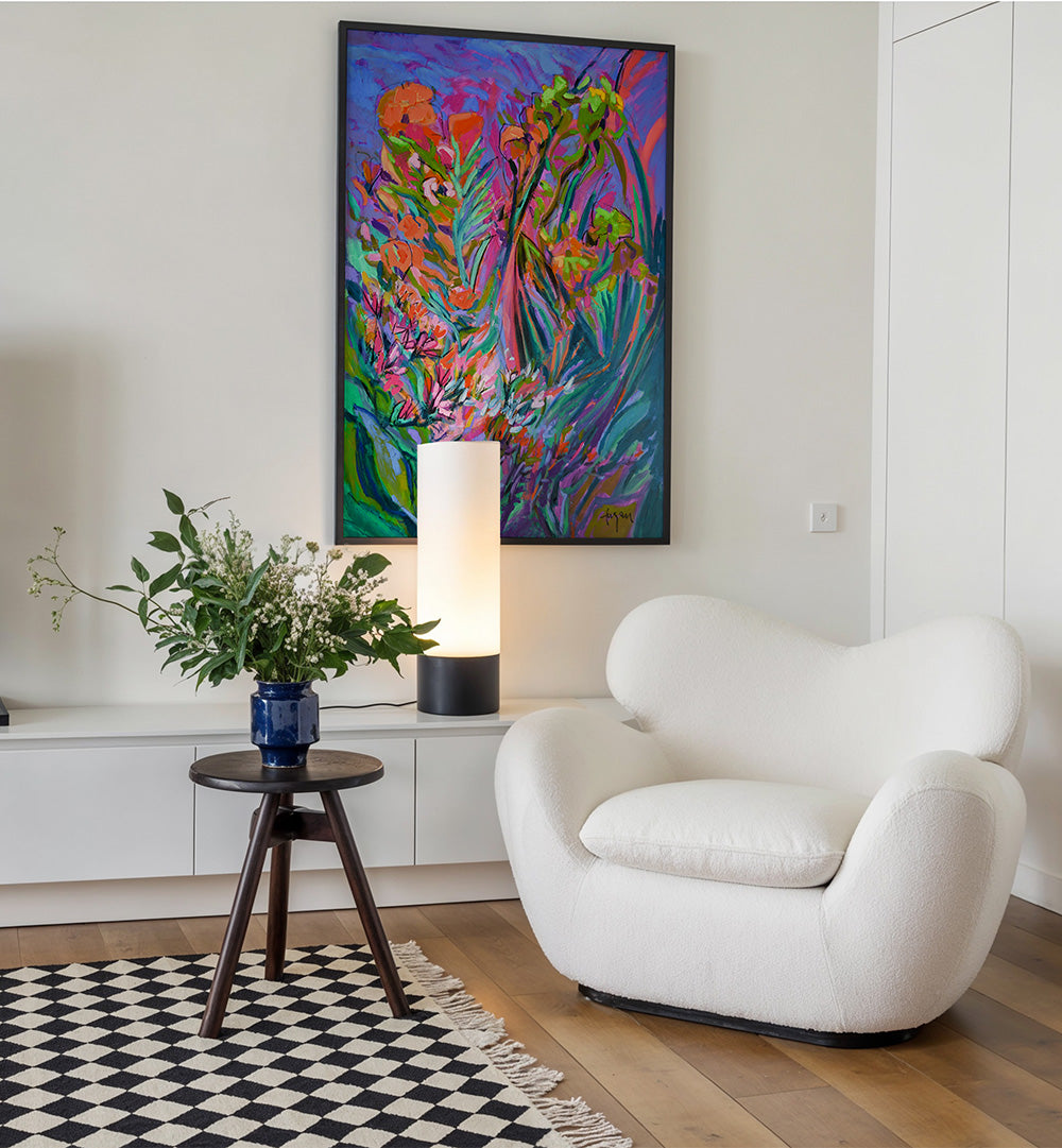 BURST OF BLOOMING LIGHT II , ABSTRACT PAINTINGS