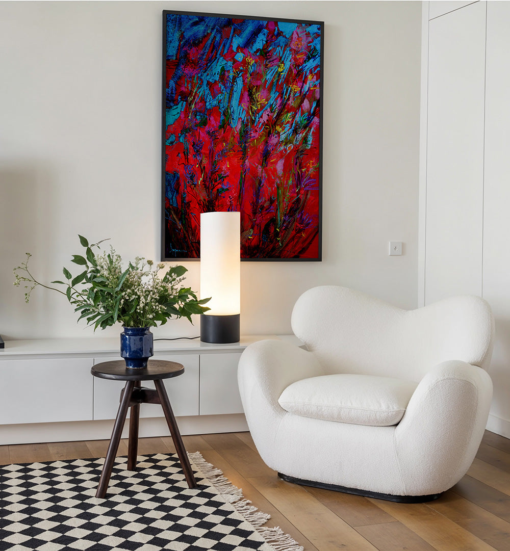 BOTANIC RADIANCE III, ABSTRACT PAINTINGS