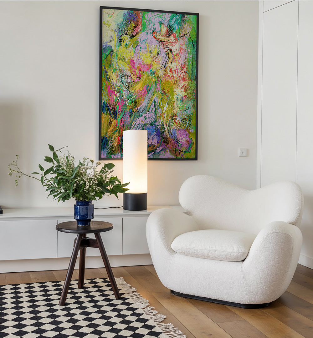 BRILLIANT BLOOM SCAPE I , ABSTRACT PAINTINGS