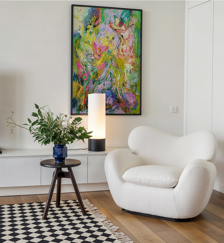 BRILLIANT BLOOM SCAPE I , ABSTRACT PAINTINGS