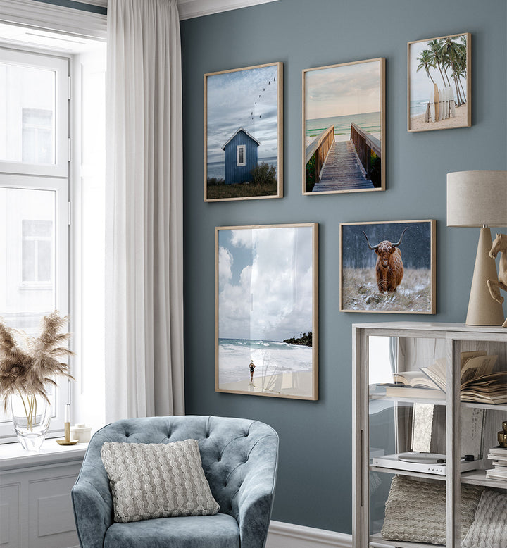 SCANDINAVIAN COAST GALLERY WALL , GALLERY WALLS & SETS