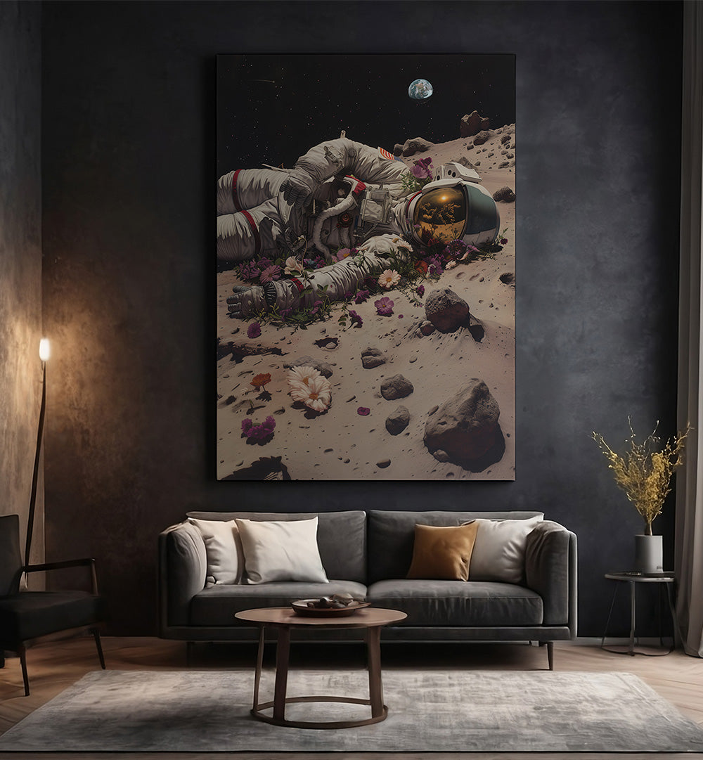 LUNAR DISASTER , SURREAL ART PRINTS