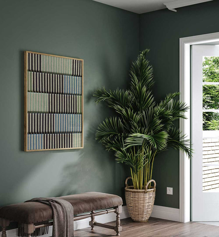 PELCO BLUE I , GEOMETRIC ART PRINTS