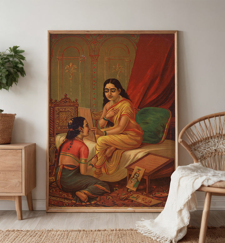 CHITRALEKHA , INDIAN ART PAINTINGS