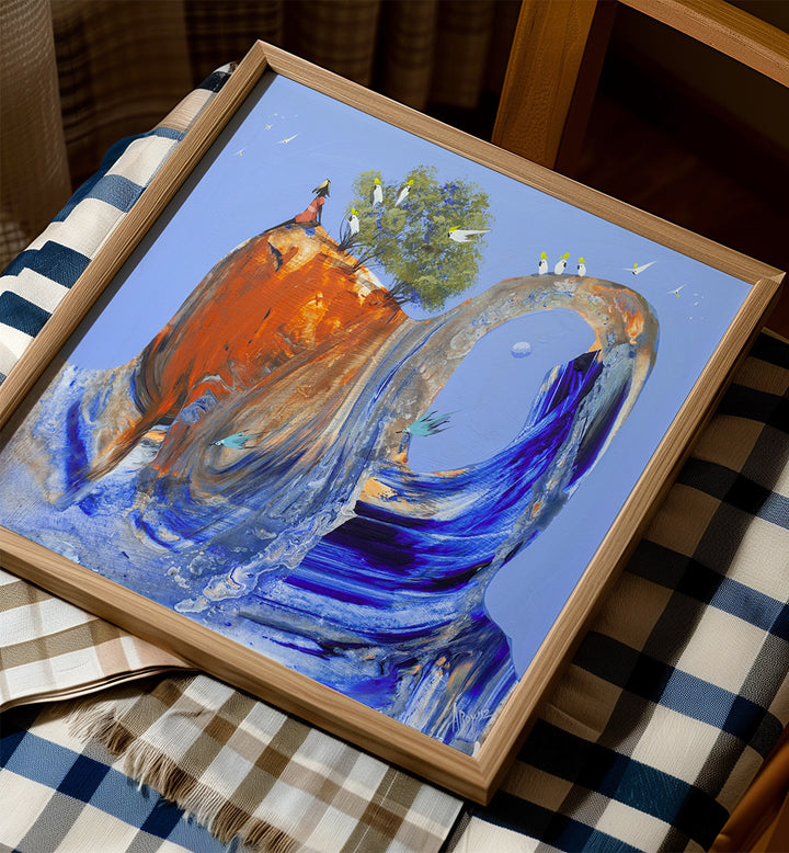 LISTEN TO NATURE , ABSTRACT PAINTINGS