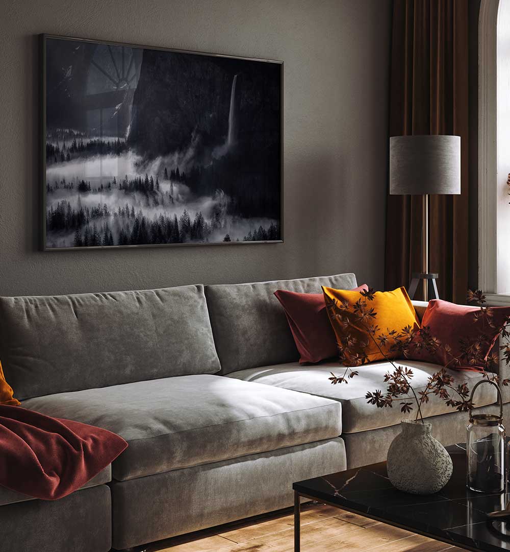 ACTIONS AT BRIDALVEIL FALL , PHOTOGRAPHY PRINTS