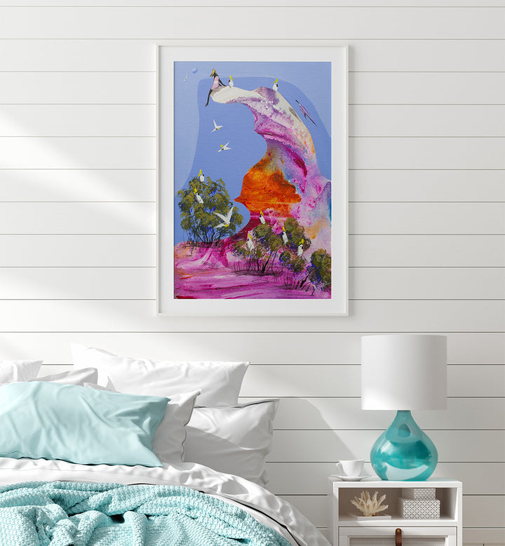 AWAY FROM IT ALL , ABSTRACT PAINTINGS