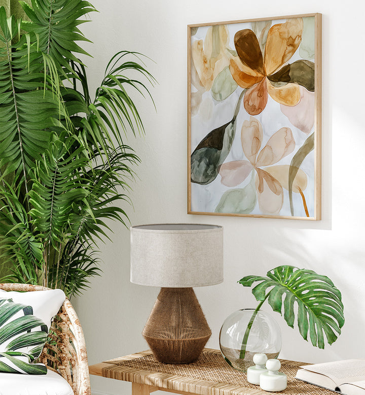 WHIMSICAL BLOOMS , FLORAL FLOWER PAINTINGS