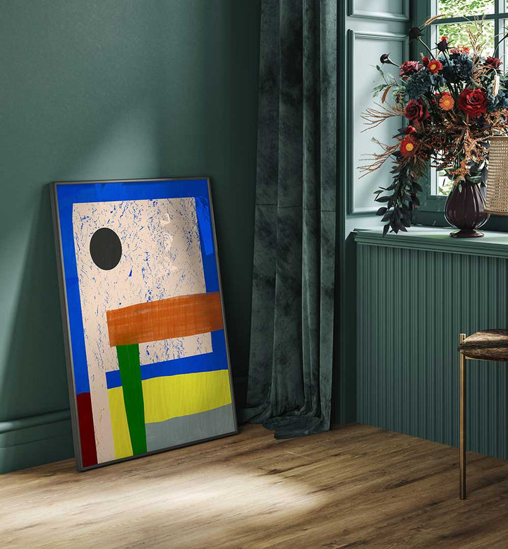 GEOMETRIC SHAPES , ABSTRACT PAINTINGS