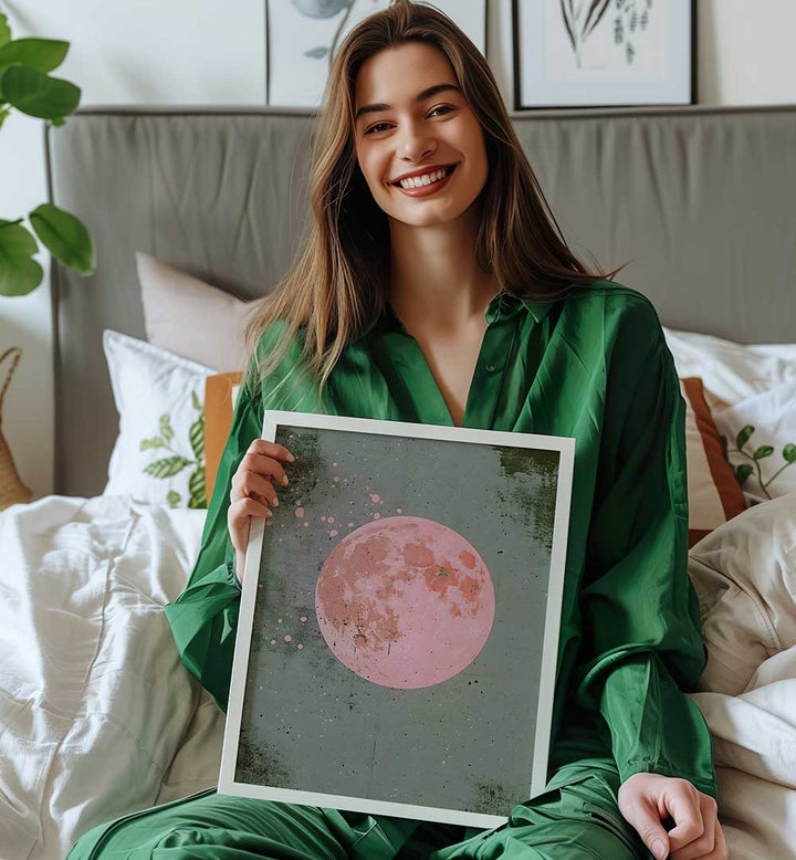 PINK MOON , LANDSCAPE PAINTINGS