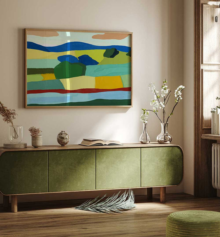 LAND OF MANY COLORS , ABSTRACT PAINTINGS