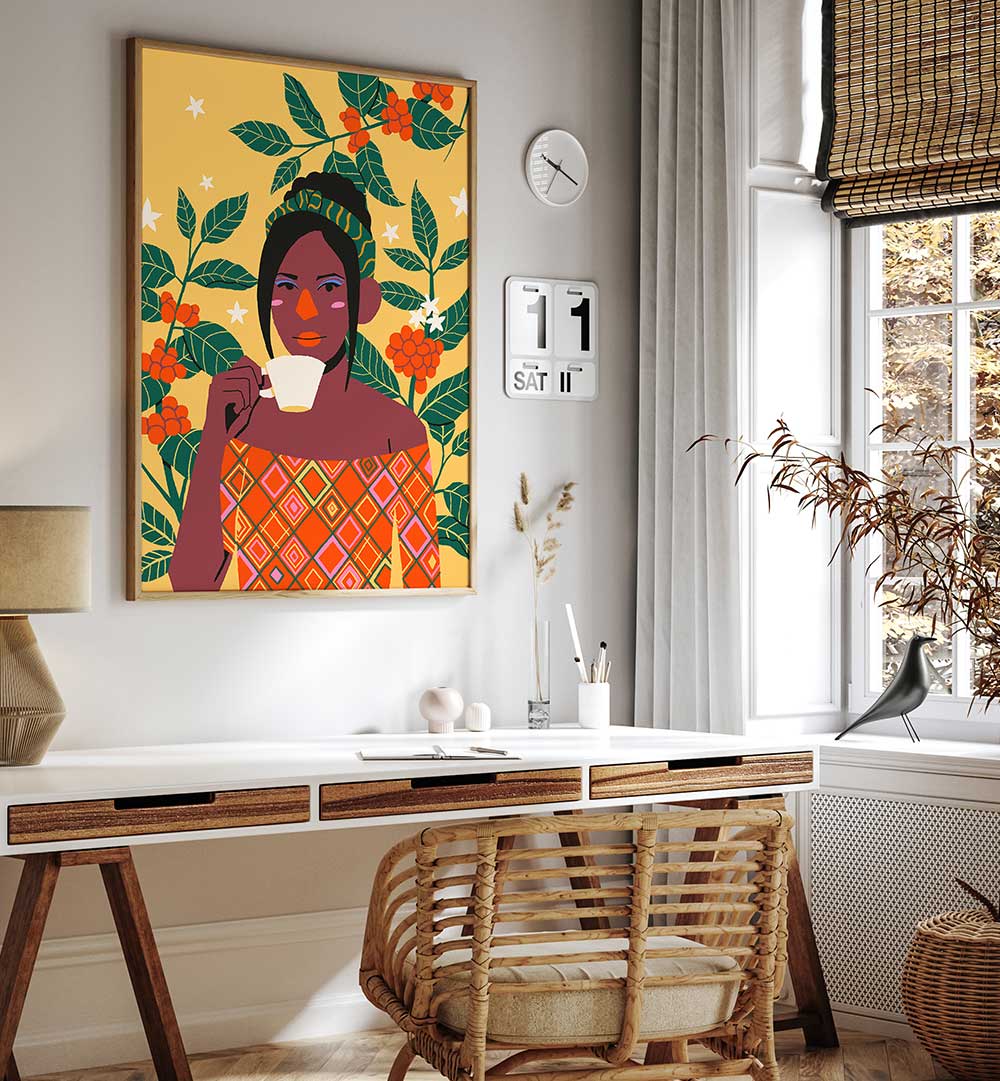 ROOTED AND ROASTED , PORTRAITS & FIGURATIVE ILLUSTRATIONS